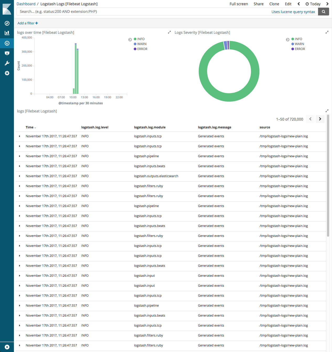 kibana logstash log kibana logstash log