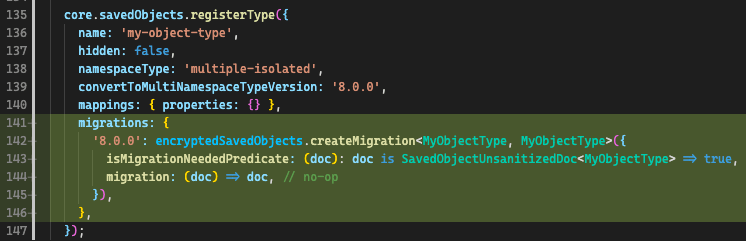Sharing Saved Objects ESO migration Sharing Saved Objects ESO migration