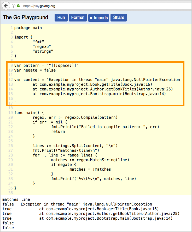 go playground go playground