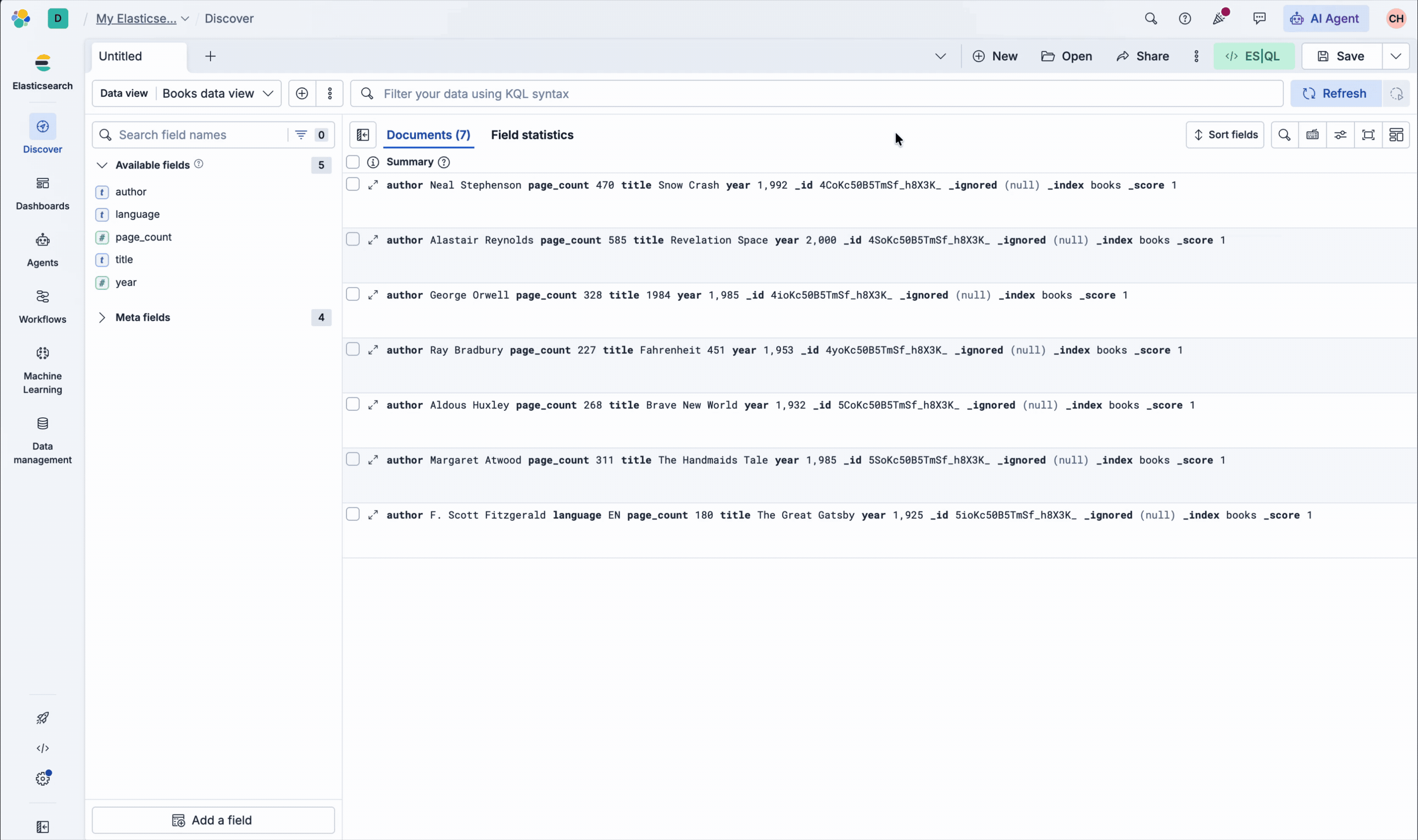Sidebar chat mode demonstration