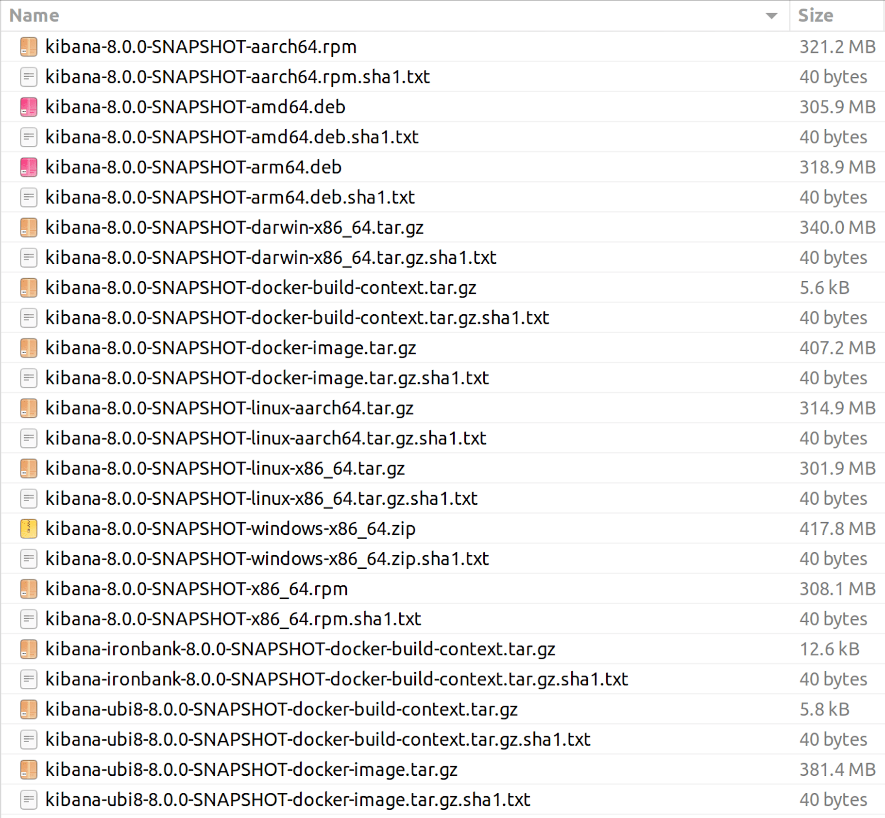 Target Folder Outlook With a Kibana Distributable And OS Packages Target Folder Outlook With a Kibana Distributable And OS Packages