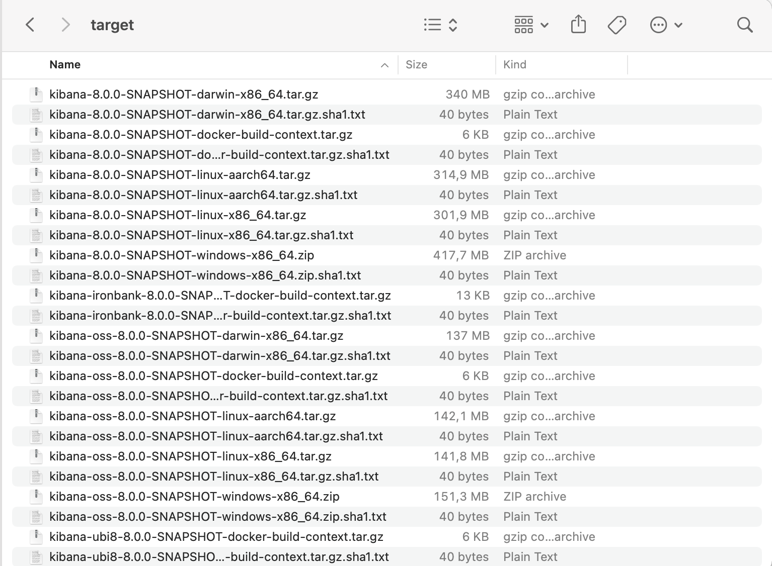 Target Folder Outlook With a Kibana Distributable