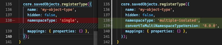 Sharing Saved Objects conversion code Sharing Saved Objects conversion code