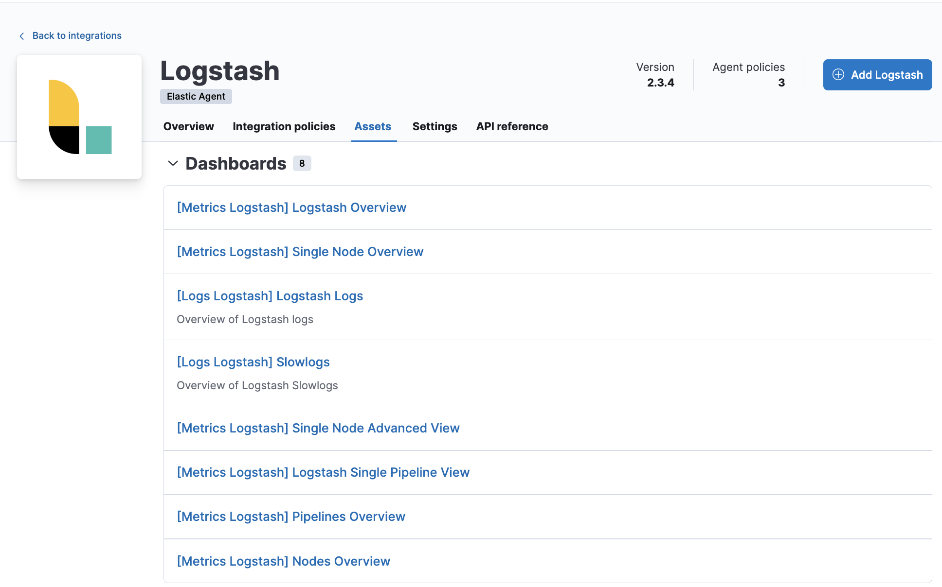 Integration assets Integration assets