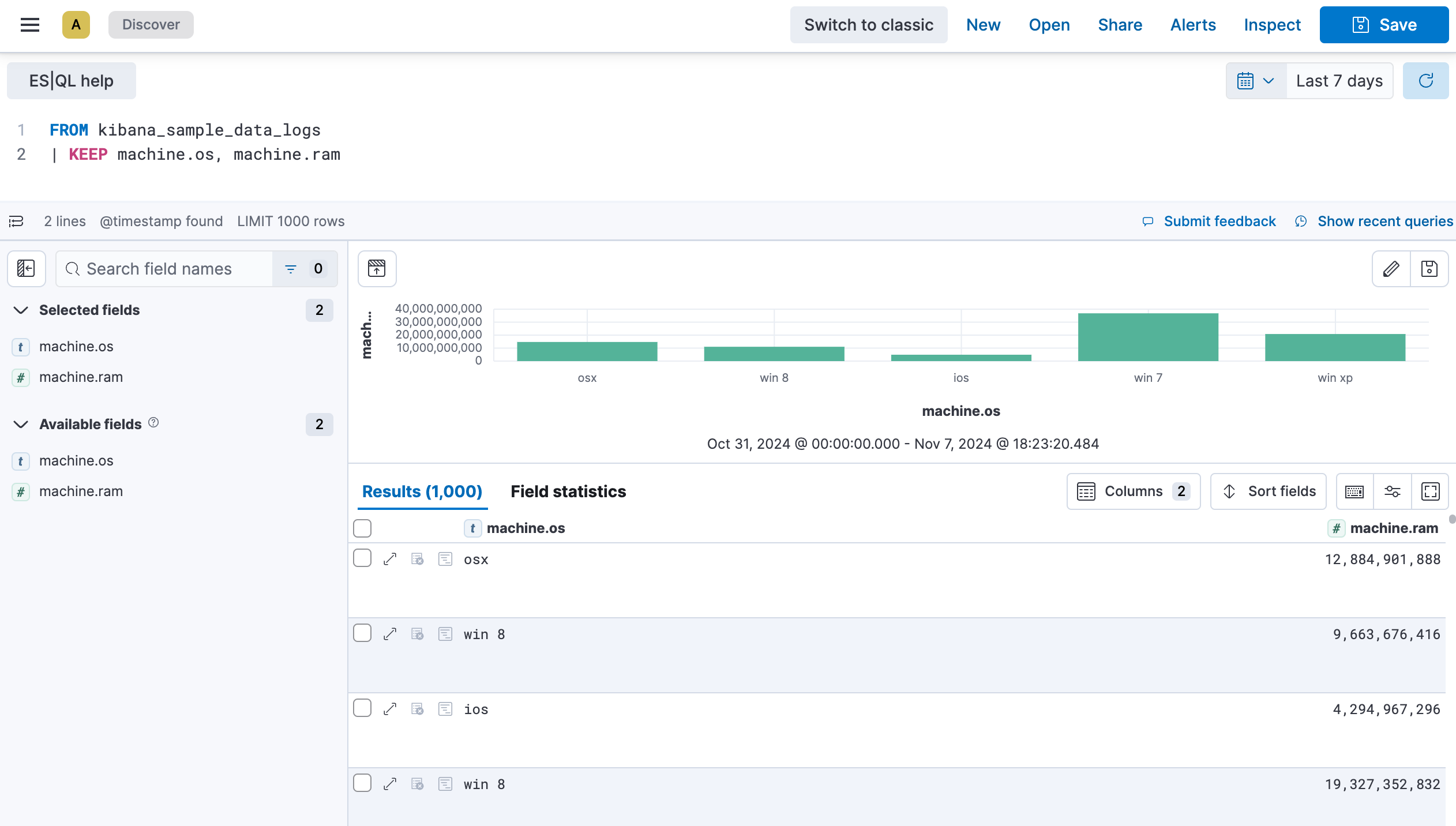 An image of the query result An image of the query result