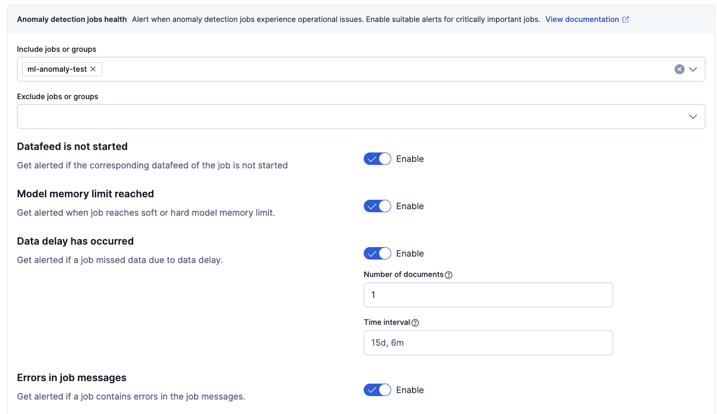 Selecting health checkers