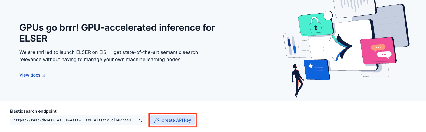 serverless create an api key