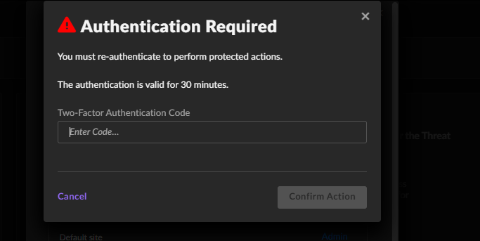 SentinelOne generate MFA Code 