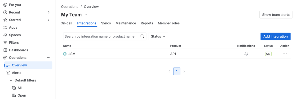 Jira Service Management integrations