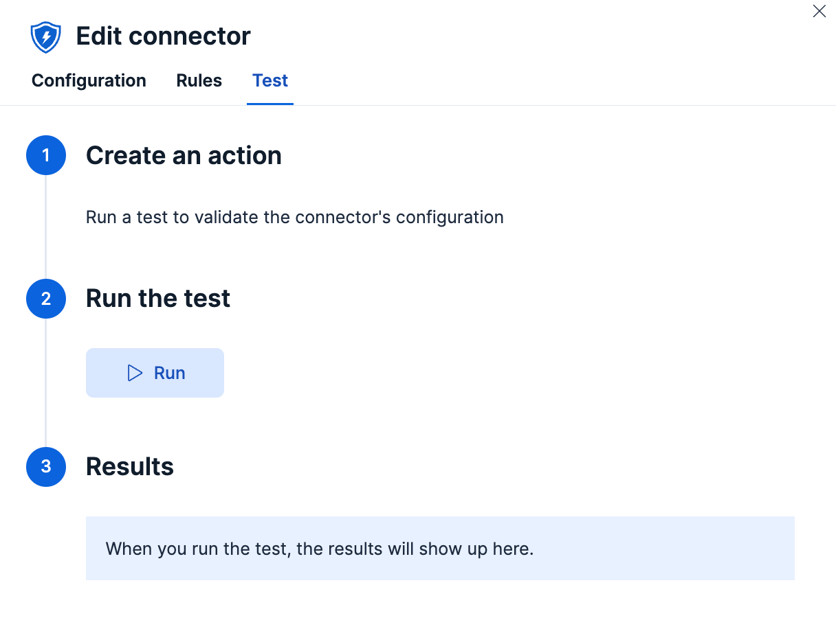 Microsoft Defender for Endpoint connector test