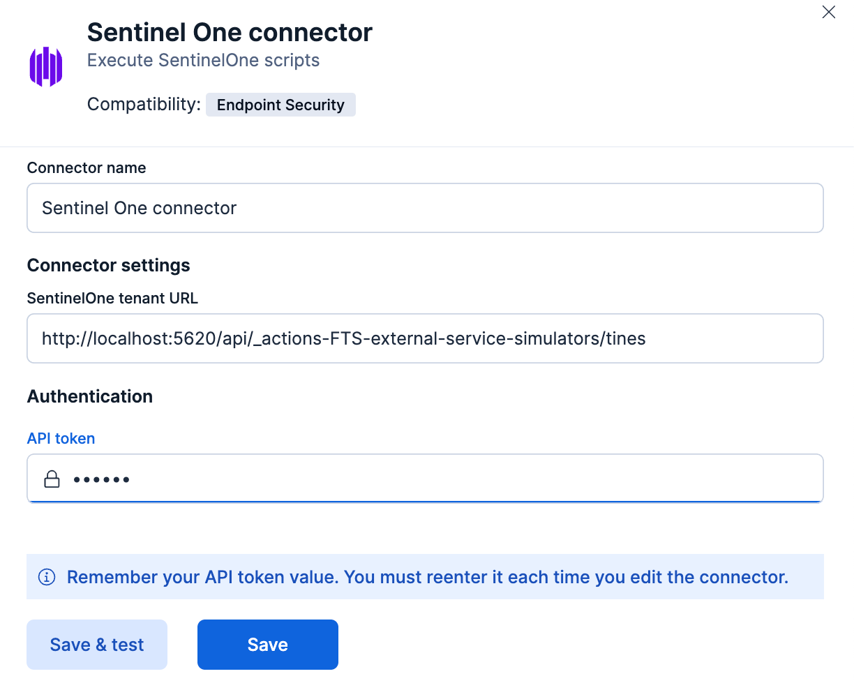 SentinelOne connector