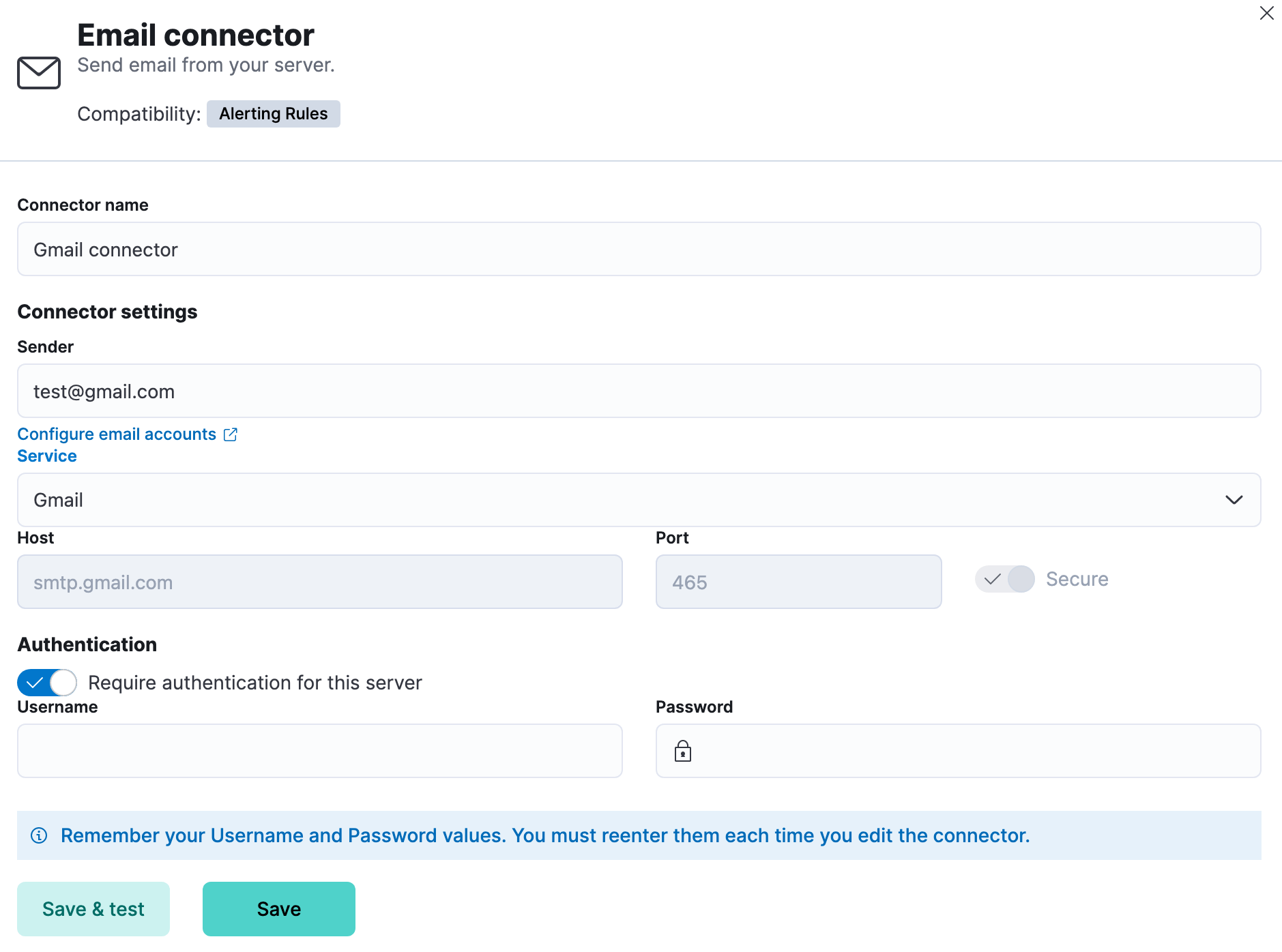 Email connector