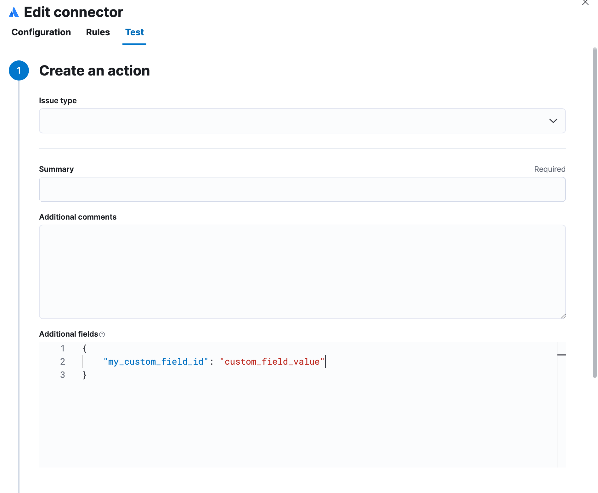 Jira params test