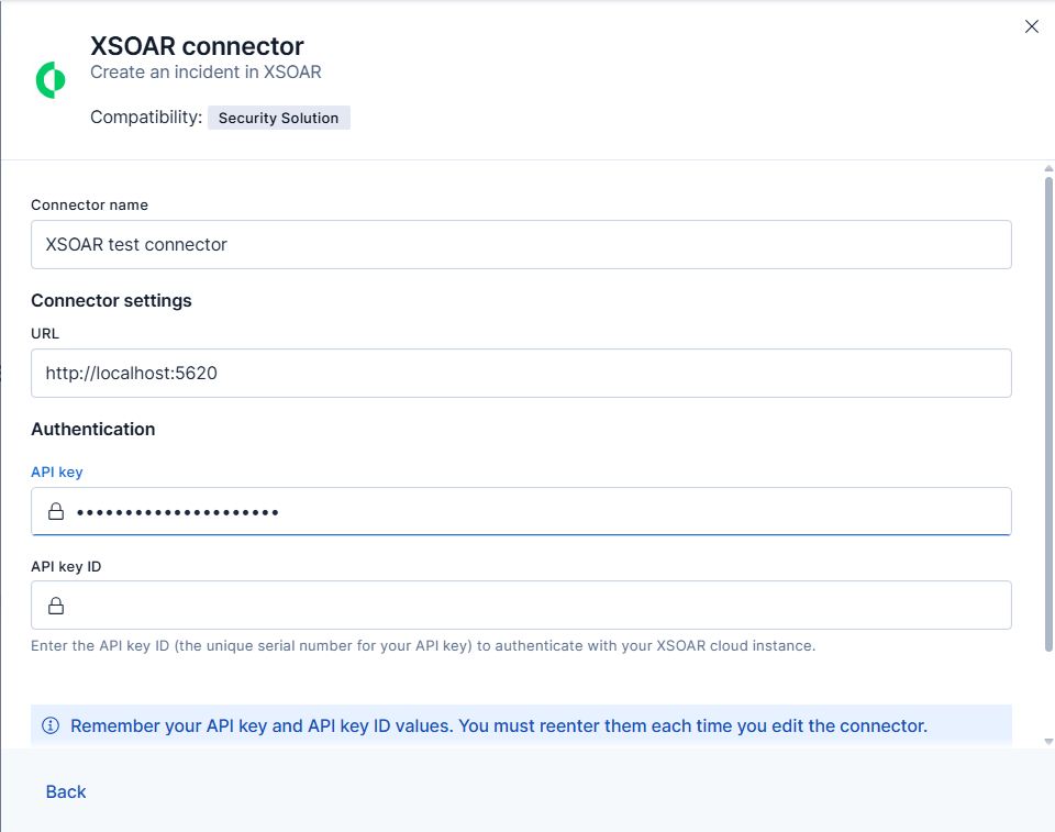 XSOAR connector